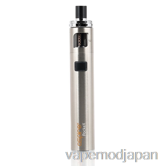 Vape Japan Aspire Pockex Aio スターターキット ステンレススチール